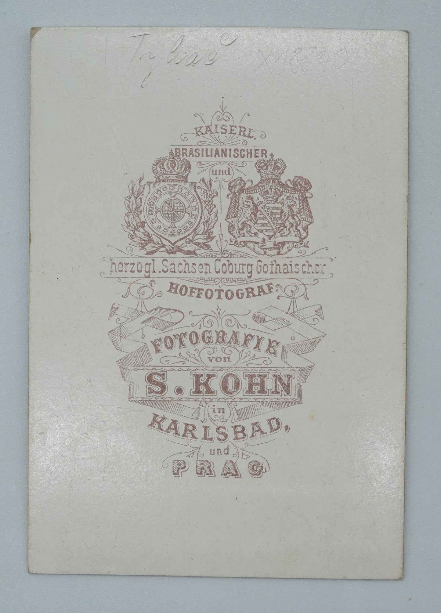 Fotografie MUŽ V UNIFORMĚ FOTOGRAFIE S. KOHN. (x18840)