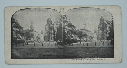 Fotografie THE WORLD BUILDING AND CITY HALL (x18860)