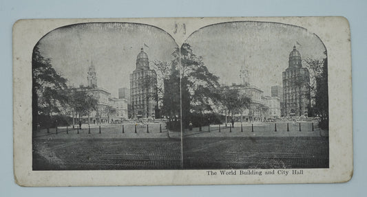 Fotografie THE WORLD BUILDING AND CITY HALL (x18860)