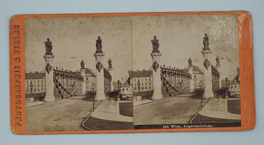 Fotografie VÍDEŇ AUGARTENBRÜCKE PHOTOGRAPHIE AND VERLAG (x18861)