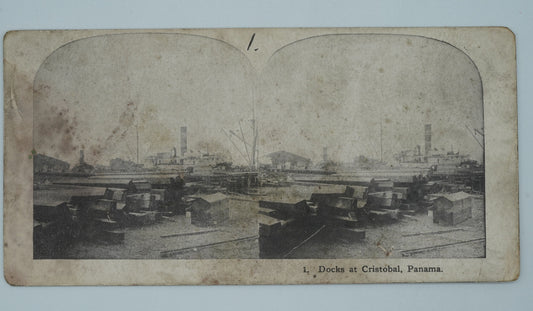Fotografie DOCKS AT CRISTOBAL PANAMA (x18862)