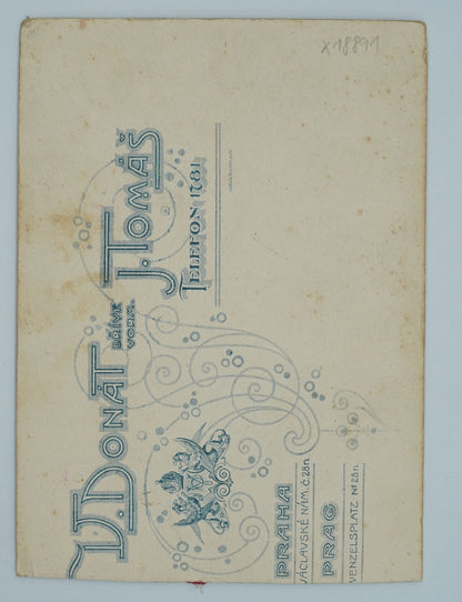 Fotografie DŮSTOJNÍK V UNIFORMĚ V. DONÁT DŘÍVE VORM. J. TOMÁŠ (x18891)