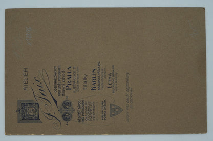 Fotografie důstojník V UNIFORMĚ JOSEF FAIX PRAHA (x18896)