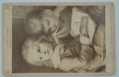Fotografie DĚTI C.L. VOGEL DIE KINDER PHOTOGR. U. VERLAG V. F(x18901)