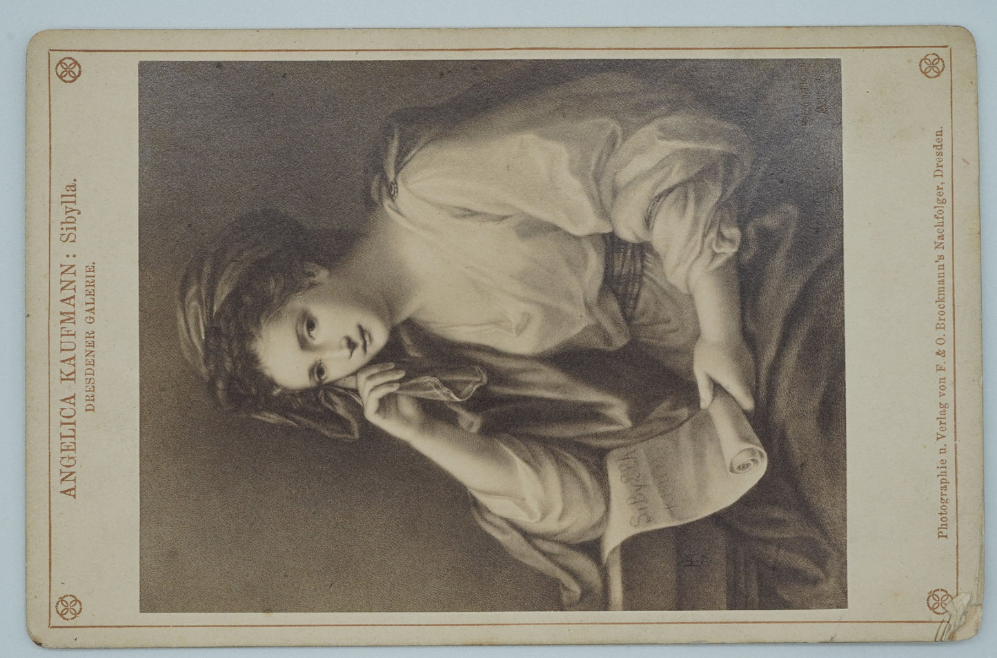 Fotografie ANGELICA KAUFMANN: SIBYLLA PHOTOGR. U. VERLAG V. F(x18902)
