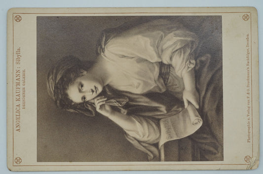 Fotografie ANGELICA KAUFMANN: SIBYLLA PHOTOGR. U. VERLAG V. F(x18902)