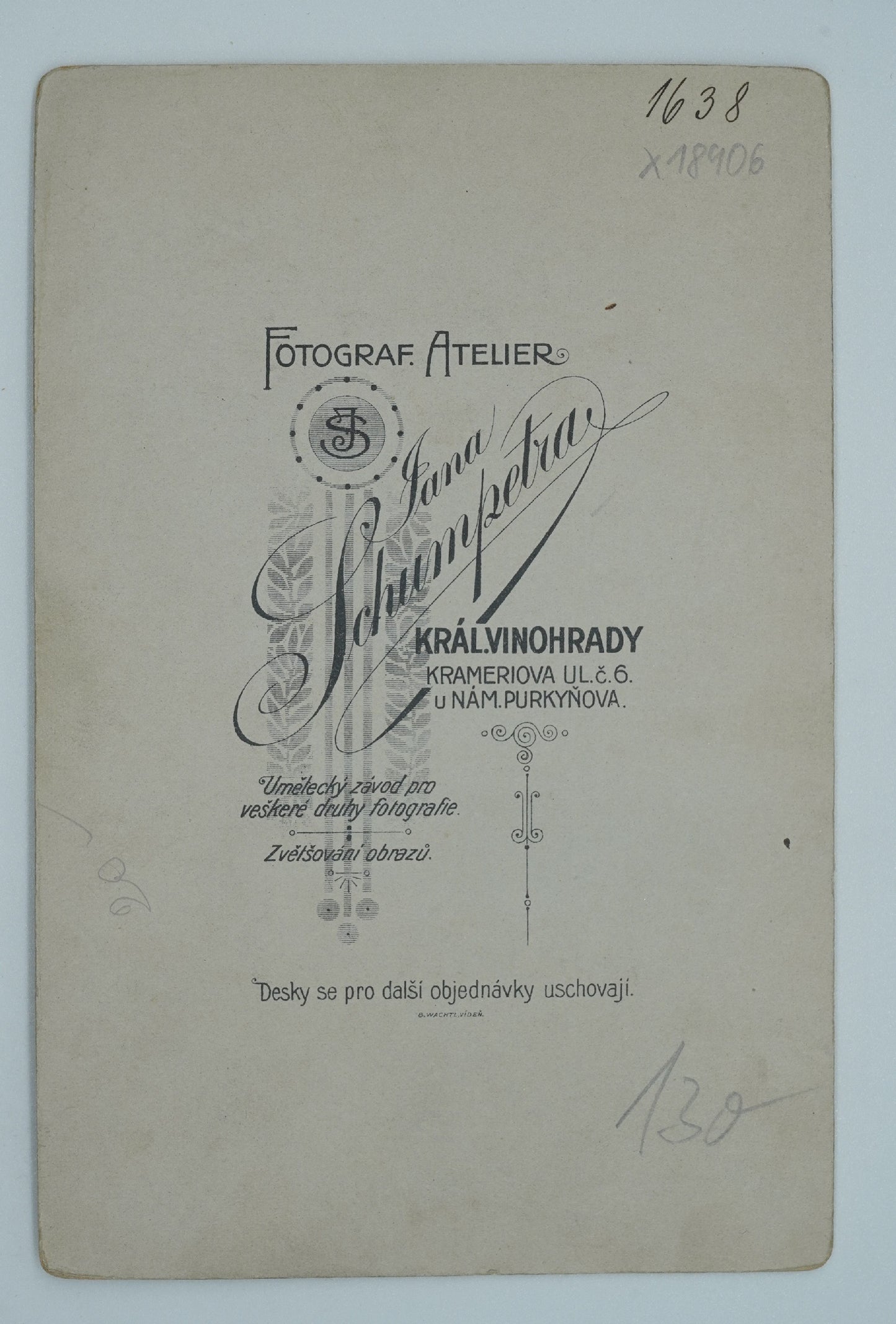 Fotografie ŽENA V ŠATECH JANA SCHUMPETRA KRÁL. VYNOHRADY (x18906)