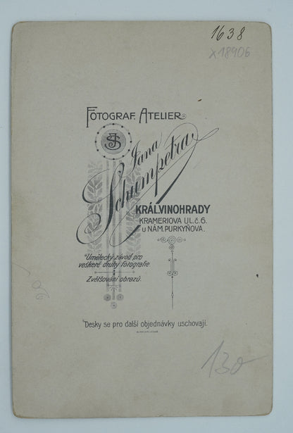 Fotografie ŽENA V ŠATECH JANA SCHUMPETRA KRÁL. VYNOHRADY (x18906)