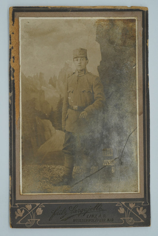 Fotografie MUŽ V UNIFORMĚ FRITZ LARGGJOLLI (x18908)