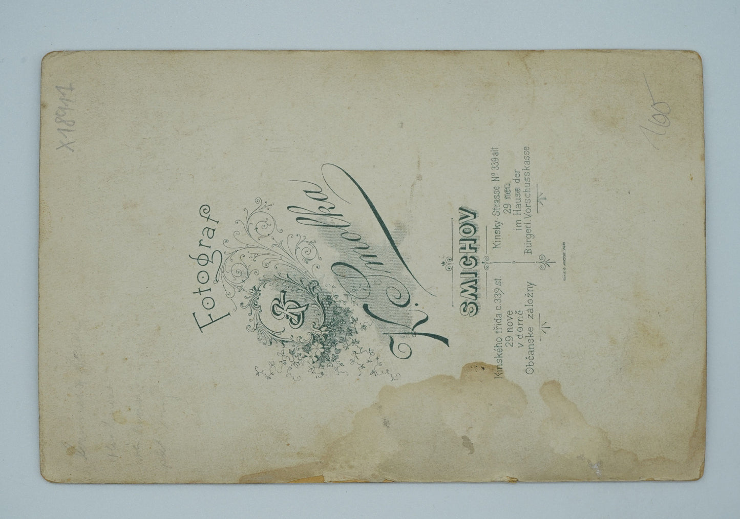 Fotografie ŽENA V ŠATECH K. SMOLKA SMICHOV (x18912)