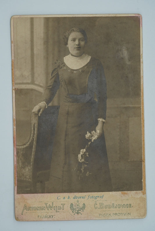 Fotografie ŽENA ANTONIN WILDT FOTOGRAF ČESKÉ BUDĚJOVICE(x18918)