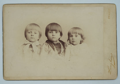 Fotografie DĚTI ATELIER LANGHANS 1890 (x18934)