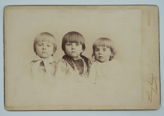 Fotografie DĚTI ATELIER LANGHANS 1890 (x18934)