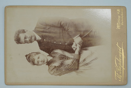 Fotografie MUŽ S VOUSEM A S DCEROU TH. KAPHENGST (x18941)