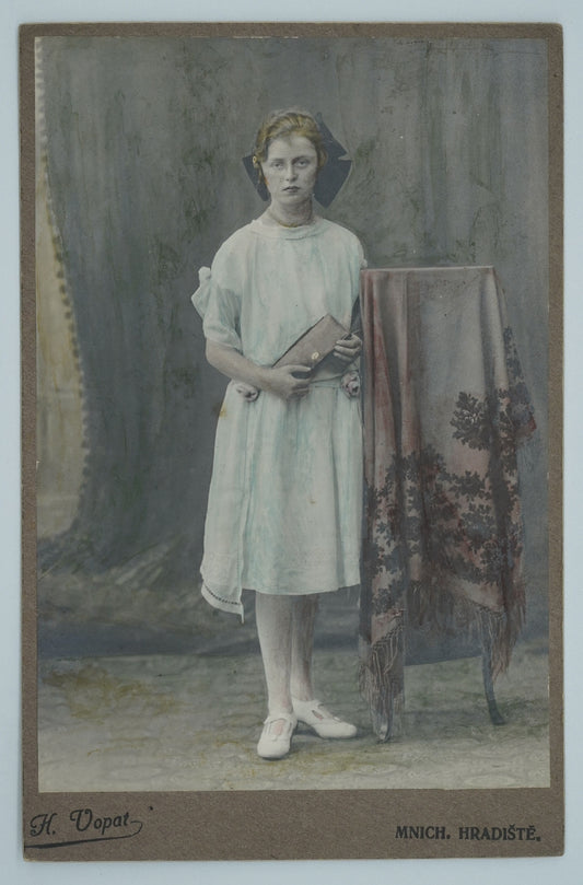 Fotografie ŽENA V BÍLÉM H. VOPAT (x18944)