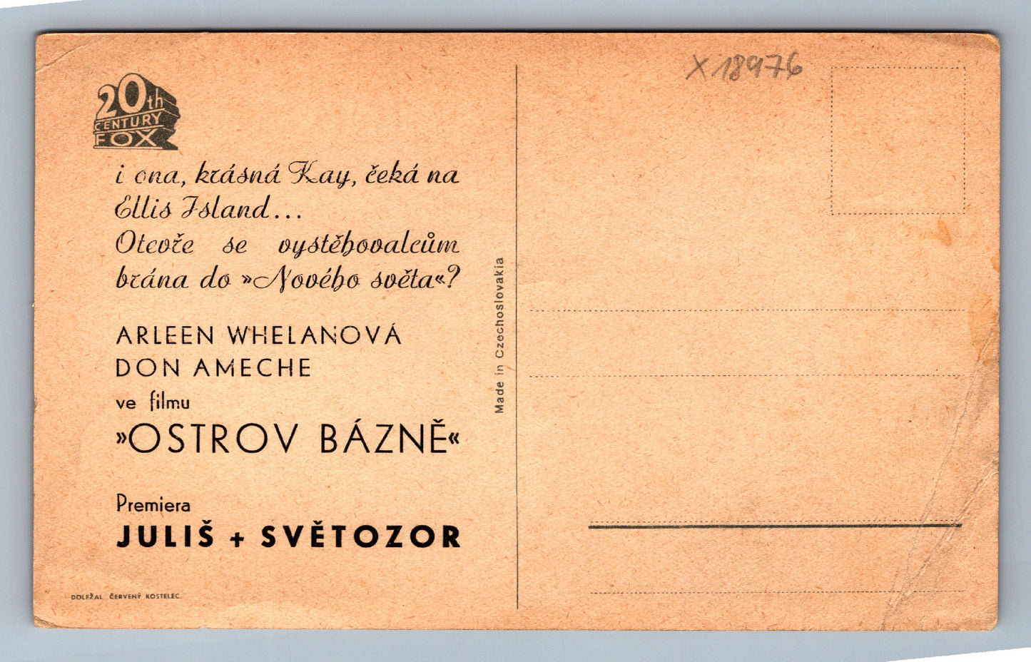 Pohlednice ARLEEN WHELANOVÁ (x18976)