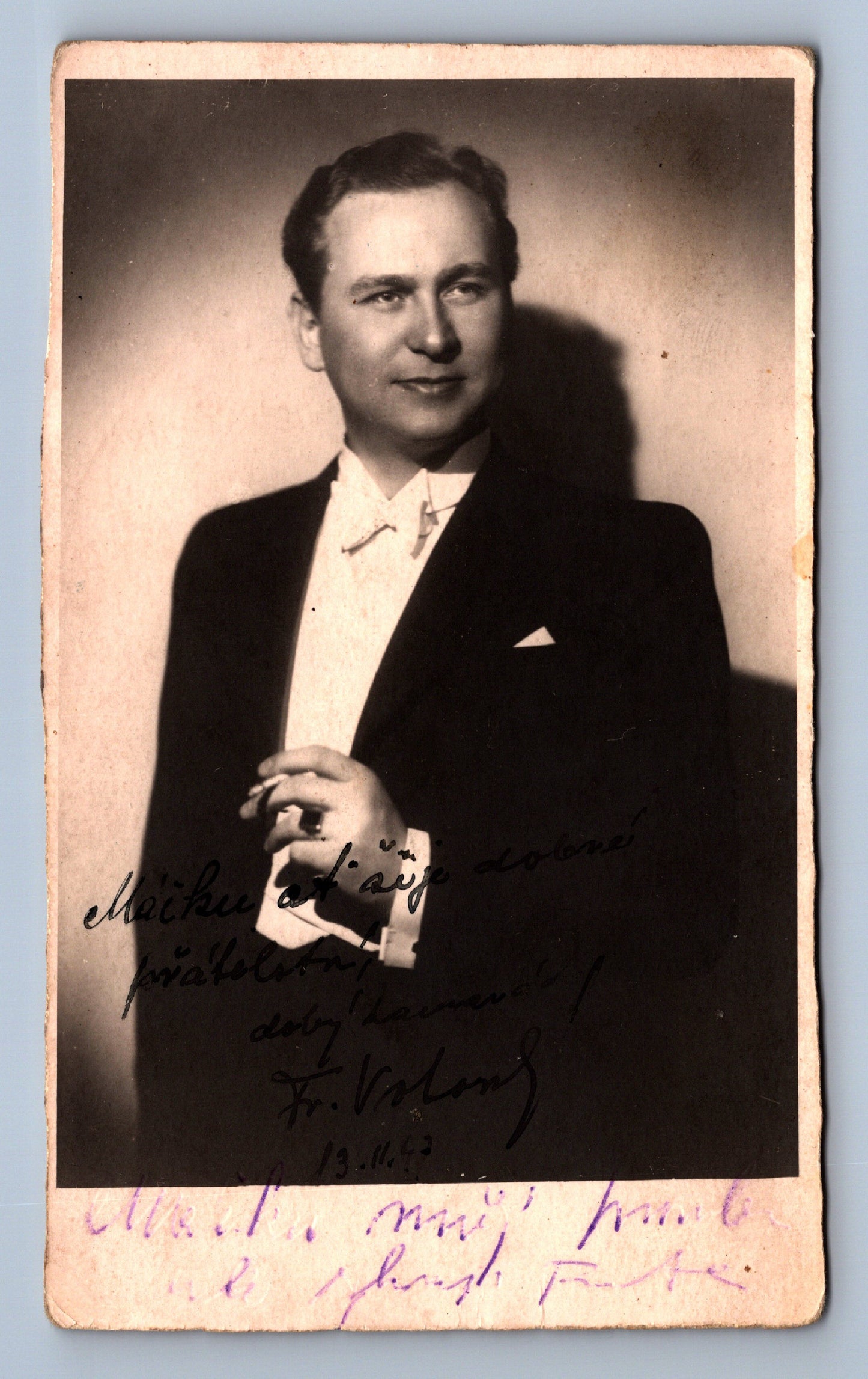 Pohlednice HEREC AUTOGRAM (x19011)