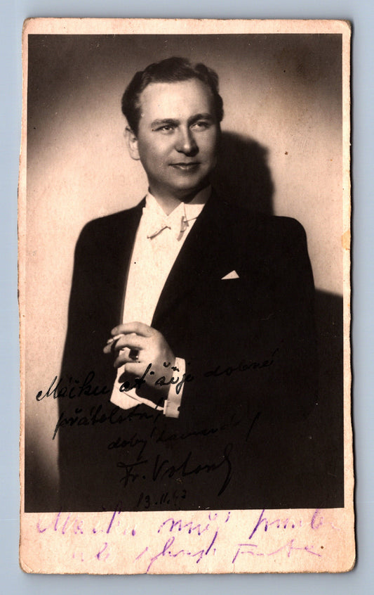 Pohlednice HEREC AUTOGRAM (x19011)