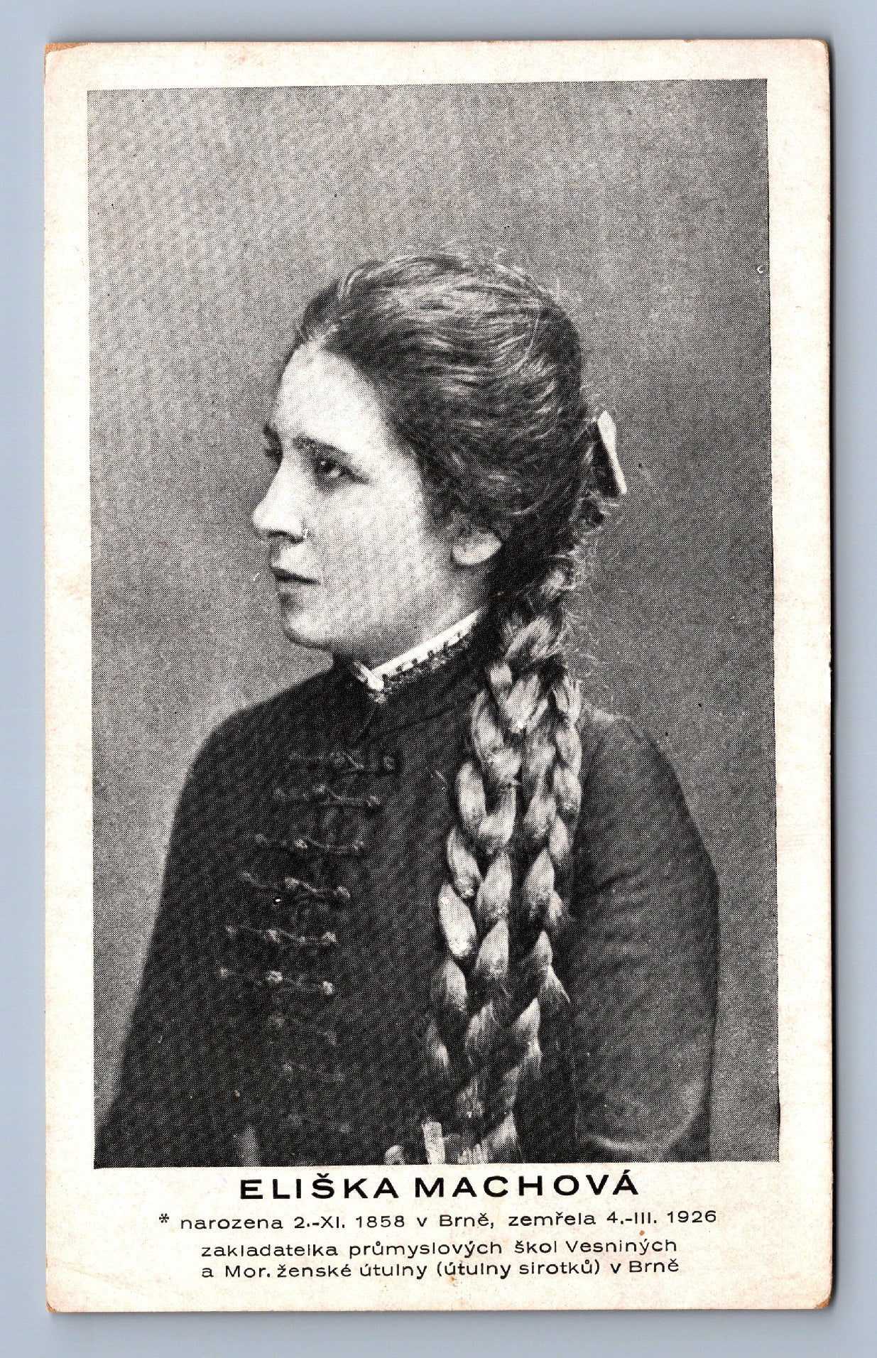 Pohlednice ELIŠKA MACHOVÁ (x19028)
