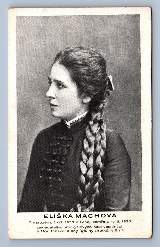 Pohlednice ELIŠKA MACHOVÁ (x19028)