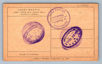 Pohlednice JOSEF WENZIG (x19054)