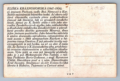 Pohlednice ELIŠKA KRÁSNOHORSKÁ (x19060)