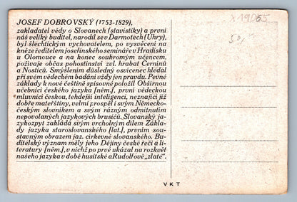 Pohlednice JOSEF DOBROVSKÝ (x19065)