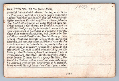 Pohlednice BEDŘICH SMETANA (x19066)