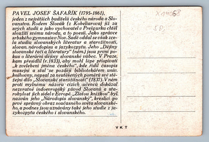 Pohlednice PAVEL JOSEEF ŠAFAŘÍK (x19068)