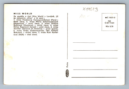 Pohlednice MISS WORLD (x19083)