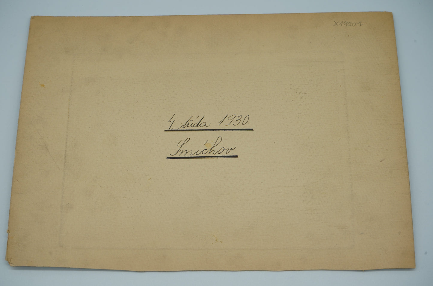 Fotografie ZÁKLADNÍ ŠKOLA 4. TŘÍDA 1930 SMÍCHOV (x19202)
