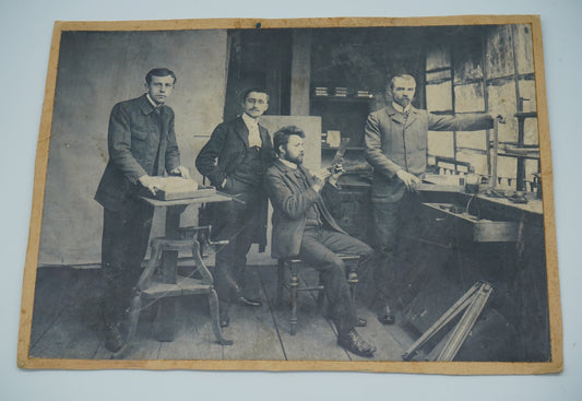 Fotografie MUŽI V PRÁCI FINANC BOHUMIL VOJÍŘ TIPOGRAF (x19367)