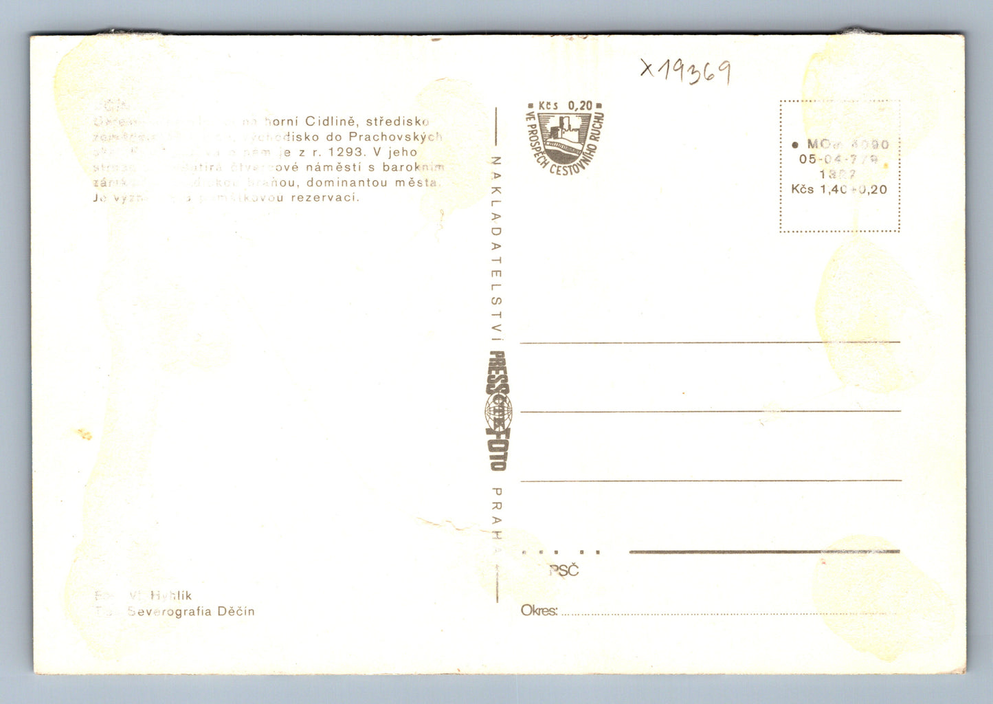 Pohlednice JIČÍN (x19369)