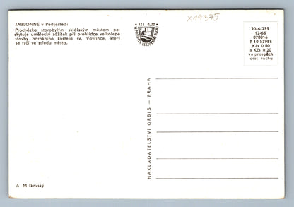 Pohlednice JABLONEC V PODJEŠTĚDÍ (x19375)