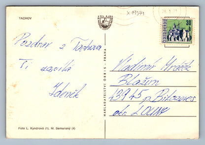 Pohlednice TACHOV (x19379)