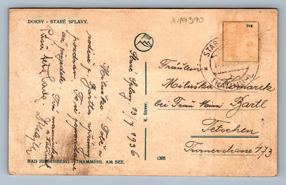 Pohlednice DOKSY - STARÉ SPLAVY (x19390)