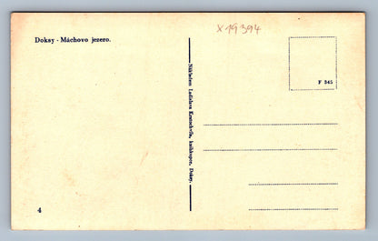 Pohlednice DOKSY - MÁCHOVO JEZERO (x19394)