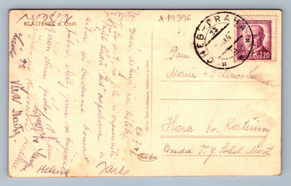 Pohlednice KLÁŠTEREC N. OHŘÍ (x19396)