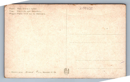 Pohlednice PRAHA - MALÁ STRANA Z LETNÉ (x19402)