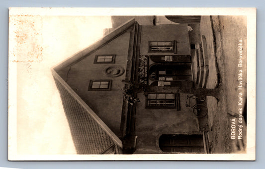 Pohlednice BOROVÁ - RODINÝ DOMEK HAVLÍČKA BOROVSKÉHO (x19414)
