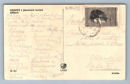 Pohlednice HEJNICE V JIZERSKÝCH HORÁCH (x19432)