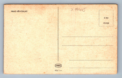 Pohlednice HRAD KŘIVOKLÁT (x19445)