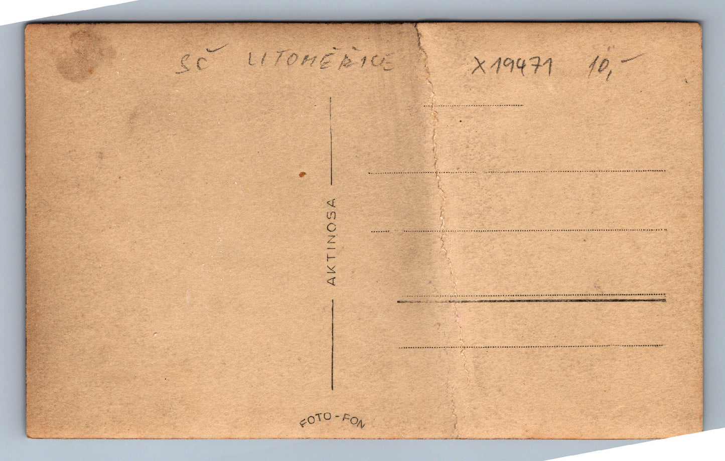 Pohlednice MASARYKOVA ŠKOLA V KLENČI POD ČERCHOVEM (x19471)