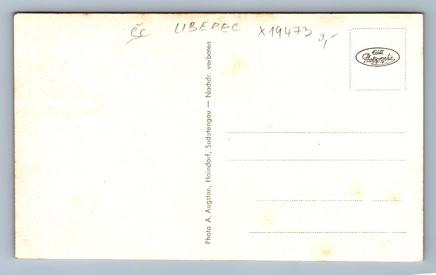 Pohlednice BAD LIEBWERDA - KURPLATZ (x19473)