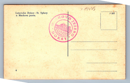 Pohlednice LETOVISKO DOKSY - ST. SPLAVY U MÁCHOVA JEZERA (x19475)