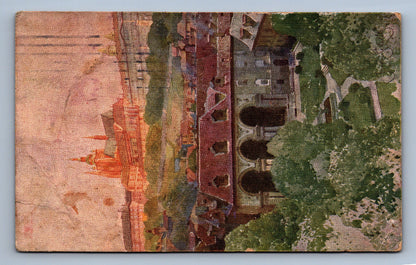 Pohlednice PRAHA - VALDŠTÝNSKÁ ZAHRADA A HRAD (x19482)