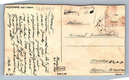 Pohlednice HOSTINNÉ NAD LABEM - TRUTNOV (x19496)