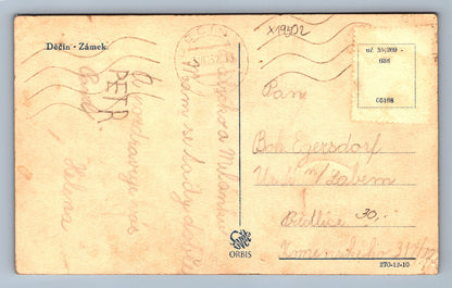 Pohlednice DĚČÍN - ZÁMEK (x19502)
