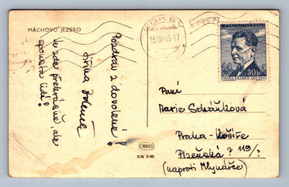 Pohlednice MÁCHOVO JEZERO (x19519)