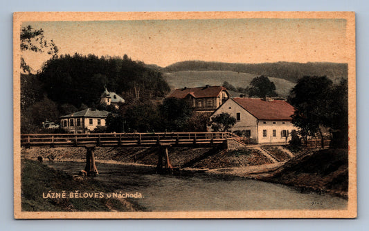 Pohlednice LÁZNĚ BĚLOVES U NÁCHODA (x19538)